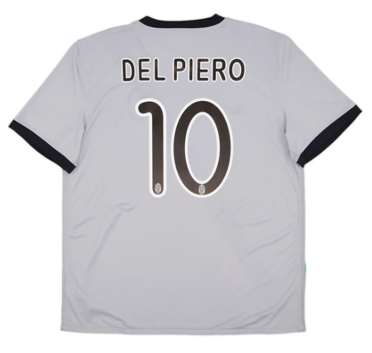2009-10 Juventus Away Shirt Del Piero #10 - 8/10 - (M)