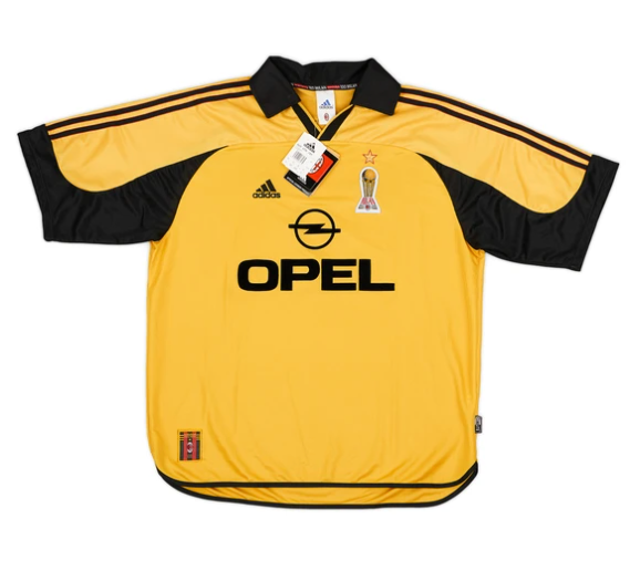 AC Milan centenary fourth shirt 1999-00