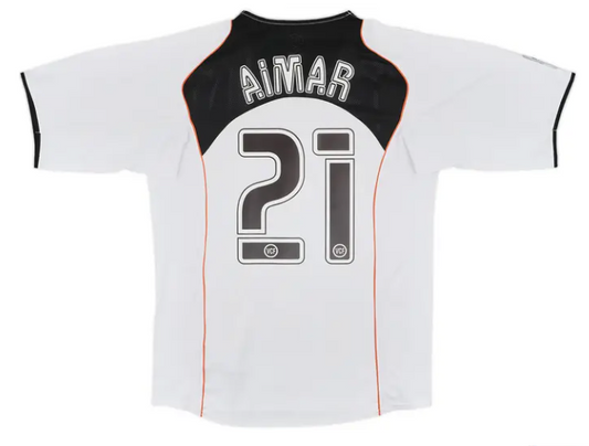 2004-05 Valencia Home Shirt Aimar #21 - 9/10 - (L)